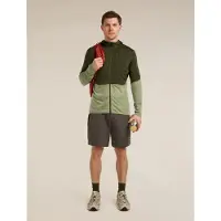 Icebreaker Merino 200 Realfleece Descender Genser Med Hel Glidelås