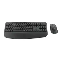 Logitech Signature Comfort Plus Combo MK880 (Graphite) - Tastatur & Mussett - Nordisk - Grå