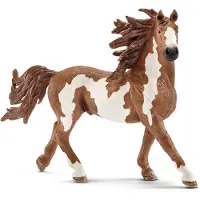 Schleich Dyr - 16 x 10,5 cm - Pinto Hingst 13794 - - OneSize - Lekedyr