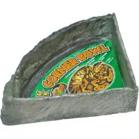 Zoo med Repti Rock Corner Bowl Reptilmater Assortert