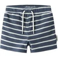 Name it Shorts - Terry - NmmFinti - Vintage Indigo - - 3 år (98) - Shorts