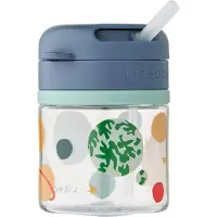 Liewood Kopp m. Sugerør - Pavia - 280 ml - Univers/Classic+ - - OneSize - Kopp