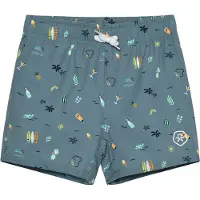 Color Kids Badeshorts - Krone Blue m. Trykk - - 16 år (176) - Badetøy