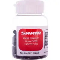 Sram Brass Bremsevaier Endehylse Sykkel 5 Mm 100 Enheter