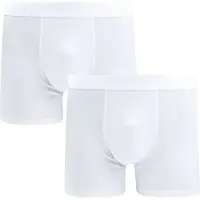 Alan red Boxer 2-Pack Svart Hvit Størrelse