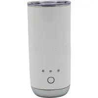 Smeg 50''s Style MFF02WHEU Hvit, Automatisk melkeskummer/varmer, Hvit, Keramisk, 120 ml, 180 ml, Plast