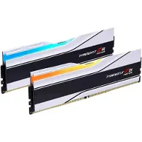 G.Skill Trident Z5 Neo RGB - DDR5 - sett - 64 GB: 2 x 32 GB - DIMM 288-pin - 6000 MT/s - CL36 - 1.35 V - ikke-bufret - on-die ECC - hvit