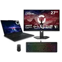 Lenovo Legion 5i 15 + Legion 27-10 Monitor, Legion Keyboard & Mouse Intel Core Ultra 7 255HX Processor E-cores up to 4.50 GHz P-cores up to 5.20 GHz, Windows 11 Home 64, 1 TB SSD M.2 2242 PCIe Gen4