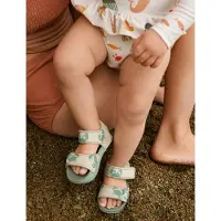 Liewood Badesandaler - Blumer - Krabbe/Sandy - - 28 - Badesandal