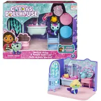 Gabby's Dollhouse Gabbys Dollhouse Deluxe Room Bathroom, Fig. (with a seakill figure)