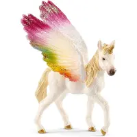 Schleich Bayala - Rainbow Unicorn Føl - H: 9 cm 70577 - - OneSize - Lekedyr