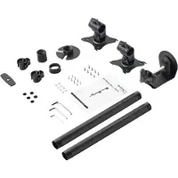 StarTech.com Vertical Dual Monitor Mount - Steel - For Monitors up to 27in