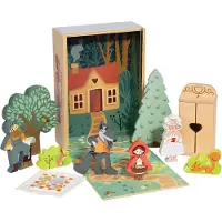 Tender Leaf Toys Treleker - 14 Deler - den lille Rødhette - 14 Deler - - OneSize - Leketøy