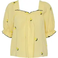 Pieces Pcselena Kortermet Bluse
