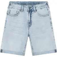 Indian blue jeans Shorts - Lang - Light Denim Blue - - 13 år (158) - Shorts