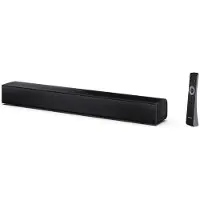 Sharp HT-SB121 - Lydplanke - for TV - 2.0-kanal - trådløs - Bluetooth - 40 watt - matt svart (grillfarge - matt svart)