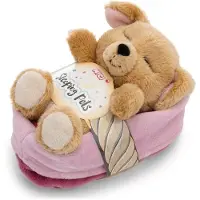 Nici Hund Beige Teddybjørn 12 Cm