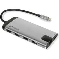 Verbatim - Dokkingstasjon - USB-C - HDMI - 1GbE