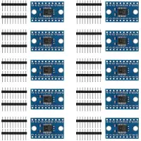 Zandona 10PCS TXS0108E 8 Channel Level Conversion Module High Speed Full Duplex 8 Way Bi-Directional Converter for