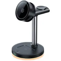 Zandona 25W Ice Magnetic Refrigeration Mobile Phone Wireless Charger Vertical Magnetic Wireless Charging Stand Fast Cooling Dock