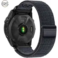 INF Garmin Fenix 5/6/7X Pro borrelåsstropp i nylon - 22mm 26mm
