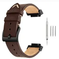 INF Klokkebånd i ekte skinn for Casio G-SHOCK DW-5600/GWB5600/GA-2100 Brown+Black
