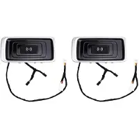 Semoic 2X Car Wireless Charger 15W Fast Phone Charging Panel Adapter for - W447 V-Class 2020-2023 Left
