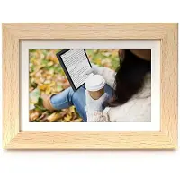 Zandona 7.3'' Color E-Ink Display Digital Photo Frame WiFi Digital Picture Frame Eye-Comfort Light-Free for Family