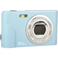 INF Digitalkamera 1080P, 48 megapiksler, 16x zoom LightBlue