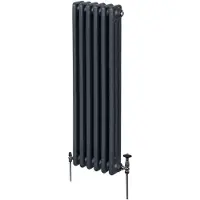 MonsterShop Tradisjonell 3-kolonne radiator - 1500 x 292 mm - Antrasittgrå