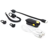 Zandona UHF 400-470MHz 0.5W Walkie Talkie Ear Hanging Two Way Radio Model Ear Hanging