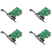 Semoic 4X ST38 PCIe X1 CH382L DB-25 Pin Industrial for LTP Print Terminal Multi-Function Convenient Expansion Card