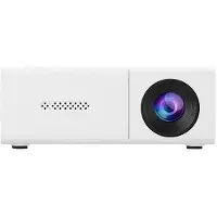Zandona LED Portable Projector Compact Home Theater Projector for Indoor Entertainment Light Weight & Easy-To-Carry EU Plug