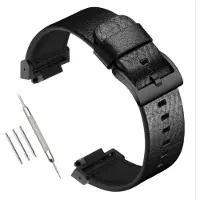 INF Klokkebånd i ekte skinn for Casio G-SHOCK DW-5600/GWB5600/GA-2100 Black + Black