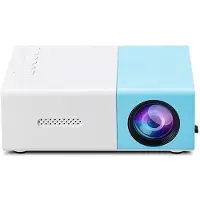 Zandona Built-in Speaker Supports High-Definition 1080P, Handheld Entertainment Portable Home LED Projector EU Plug