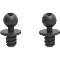 Zandona 2pcs 1-1/2 Inch Solo Mount Base for Ram Kayak Accessories,for Kayaks with RAM Screw in Adapter Holes