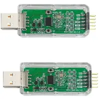 Zandona 2Pcs WCH-LinkE Online Download Debugger Support WCH RISC-V Architecture MCU/SWD Interface 1 Serial Port to USB Channel