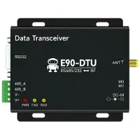 Zandona 868.125MHz 915MHz Lora Wireless Digital Radio CDSENET E90-DTU(900SL33) 33dbm 16KM RS485 RS232 RF RSSI Modbus Data