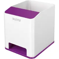 Leitz WOW Sound - Blyantholder - polystyren (PS) - purpur