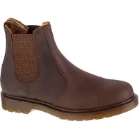 Dr. Martens unisex. 11853201 Brown 2976 Chelsea Leather Boots (45), Flat, None, Casual