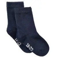 Minymo Sokker - 2-pack - Navy - - 19/22 - Sokker