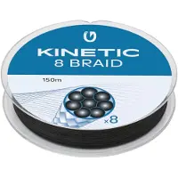 Kinetic Cyber 8 Flettet Fiskesnøre 150 M