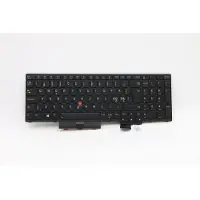 Lenovo Lite-On - Erstatningstastatur for bærbar PC - med Trackpoint - bakbelysning - QWERTY - Nordisk - svart - for ThinkPad P15 Gen 1 20ST, 20SU; T15g Ge...