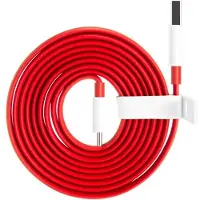 OnePlus Warp Charge - USB-kabel - USB-C (hann) til USB-type A (hann) - 1.5 m - rød