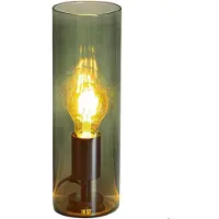 By Rydens bordlampe Flake, grønn, høyde 30 cm, glass, E27