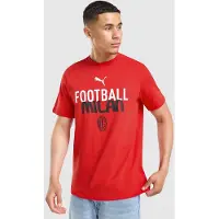 Puma Ac Milan Culture Kortarmet T-skjorte