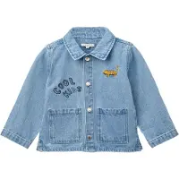 Liewood Denimjakke - Kinsley Placemaen - Cool Kids/Light Blue D - - 8 år (128) - Denimjakker