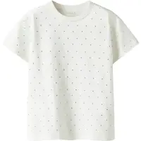 Name It Kids T-skjorte - NkfRuaja - Bright White - - 2 år (92) - T-skjorte