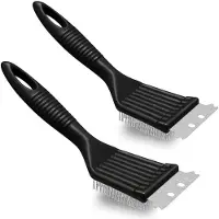 Exogio Clean Barbecue Brush Metal Brush Grill Net Brush Grill Wire Brush Cleaning Brush Barbecue Tool