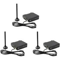 Jojomino 3X Waveshare SX1262-LoRa-DTU- 850-930MHz Guide Rail LoRa Data Transmission Terminal DTU RS232/RS485/RS422 to LoRa